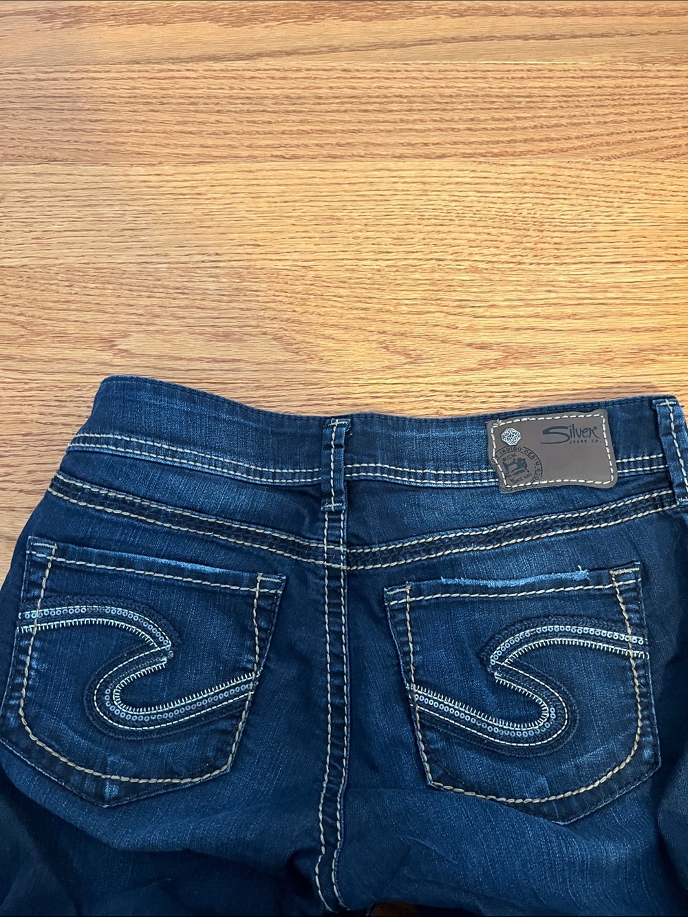 Silver Jeans Skinny Dark Blue Stretch Denim - Picture 15 of 15